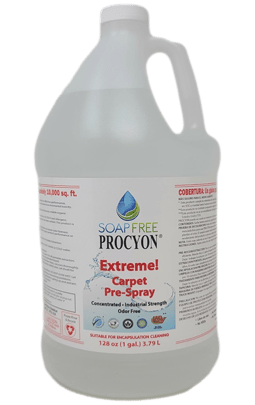 This product will handle all of those tough jobs. Soap Free, Odor Free PROCYON Extreme! packs all the POWER of clean and yet maintains the environmental safeness of all our PROCYON Products. Powerful & Versatile! Can even be used as an En-Cap solution.